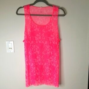 Brooks Women's mesh stretch tank top